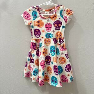 Eleanor Rose Sugar Skulls Dia de los Muertos Dress